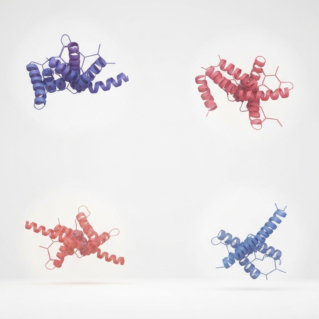 AI Powered Protein Research visualization